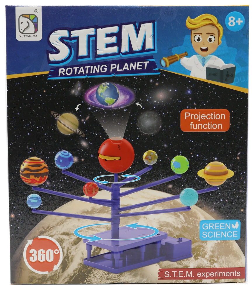 Science Rotation Kit STEM Rotating Planet Model Kit – Funzone