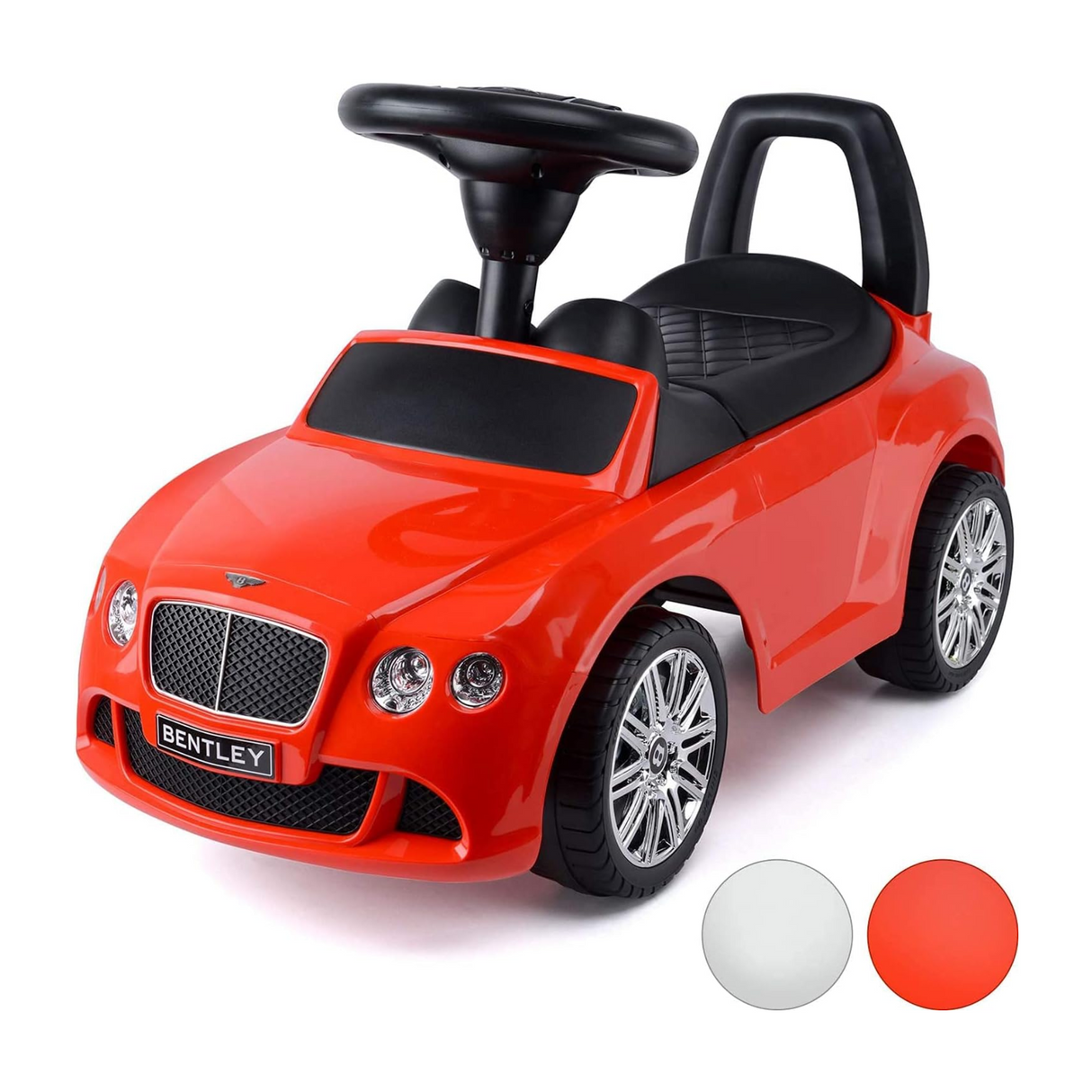 Bentley Continental GT Speed Push Car - (Red/White)