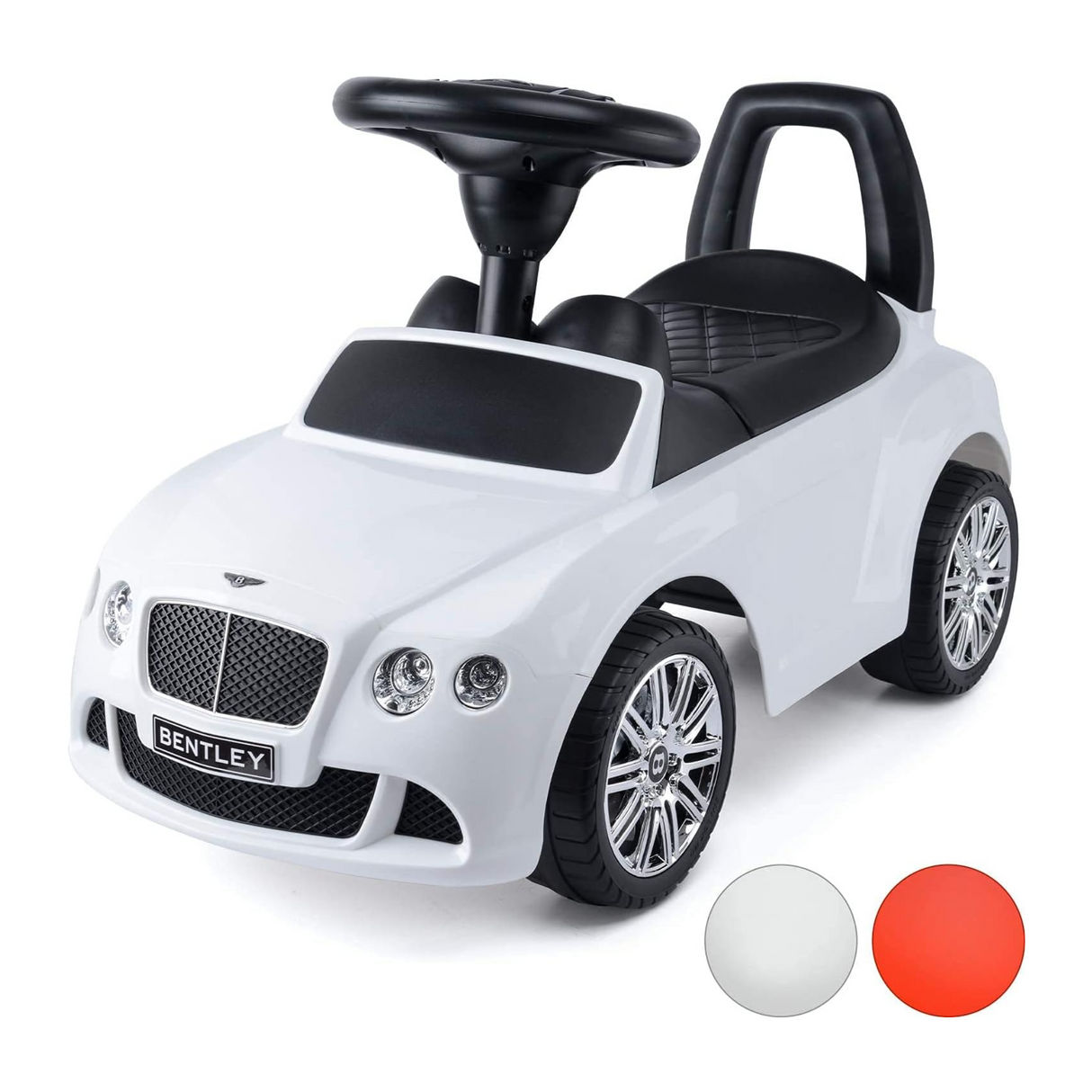 Bentley Continental GT Speed Push Car - (Red/White)