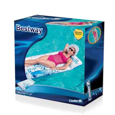 Bestway Coolerz Luxury Mattress - airbed - Single - 1.83m x 71cm