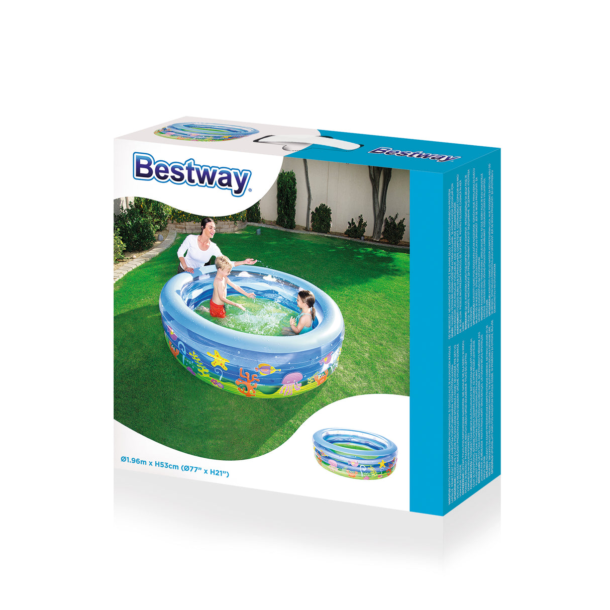 Bestway Summer Wave Crystal Pool 196 cm