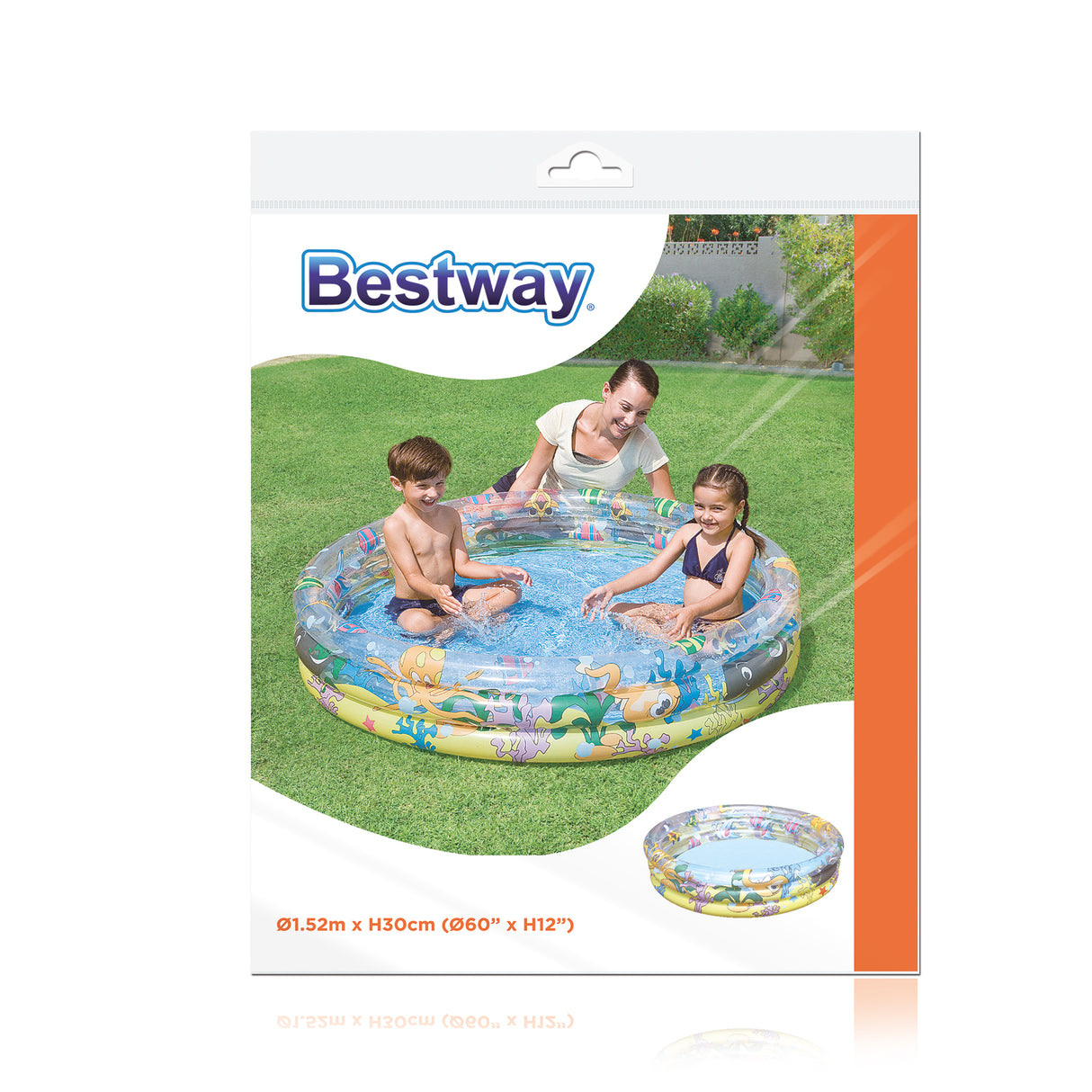 Bestway Inflatable Ocean Life Pool 152 x 30 cm