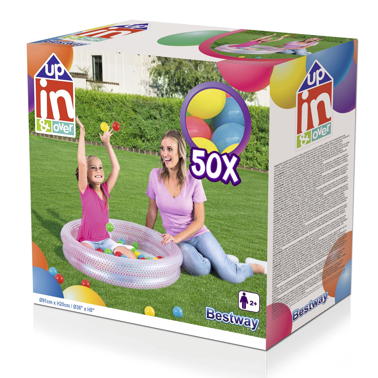 Bestway Splash & Play Ball Pit Play Pool 91 x 20 cm