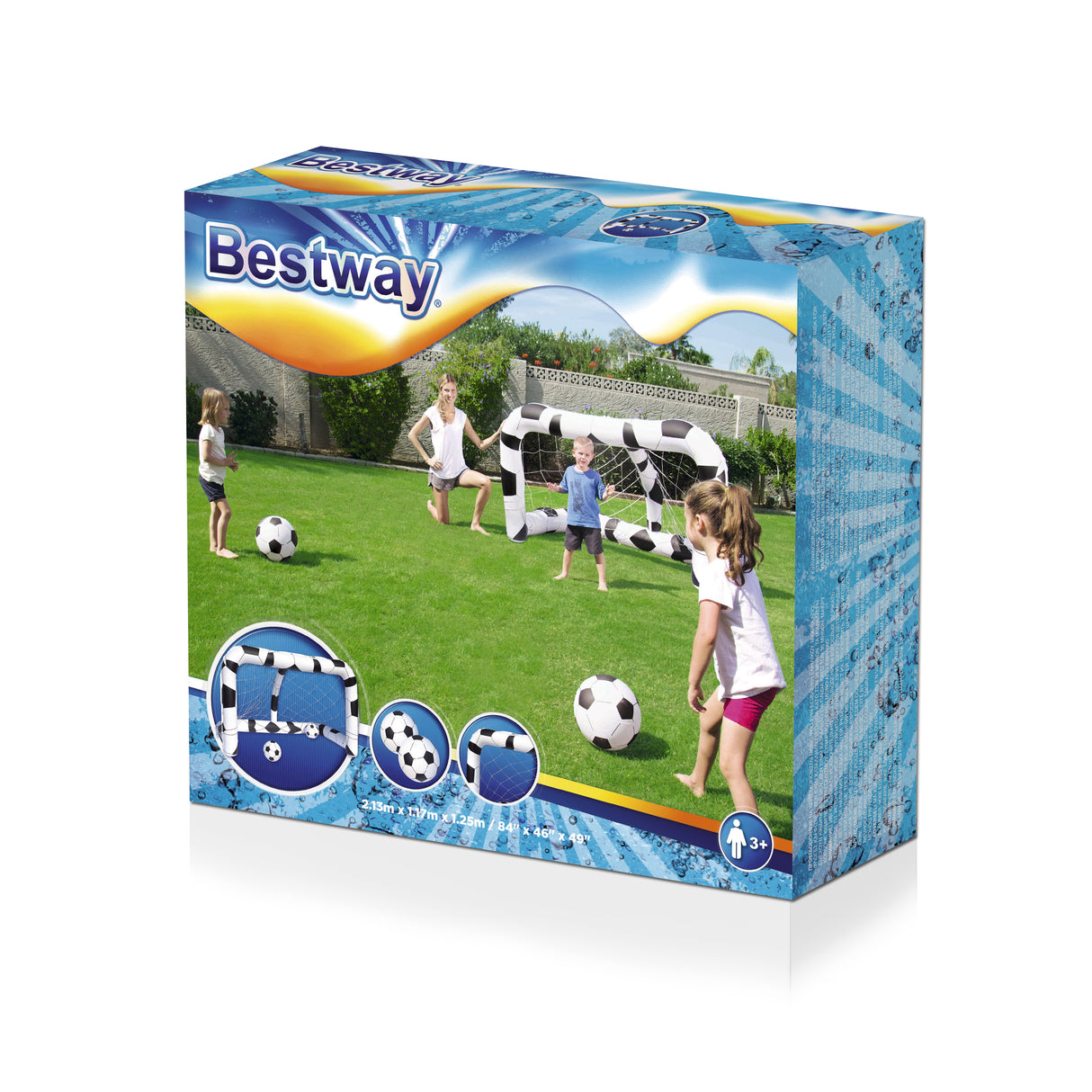 Bestway Inflatable Toy Soccer Net 213 x 122 x137 cm