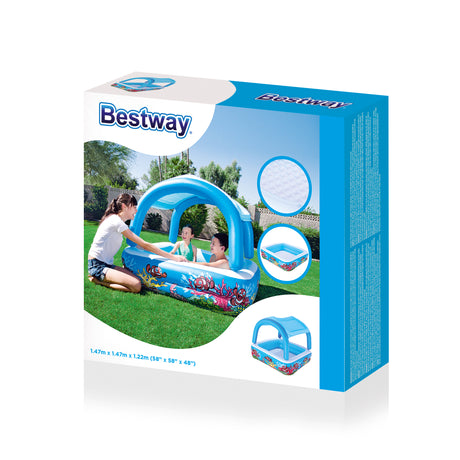 Bestway Canopy Play Pool 140 X 140 cm