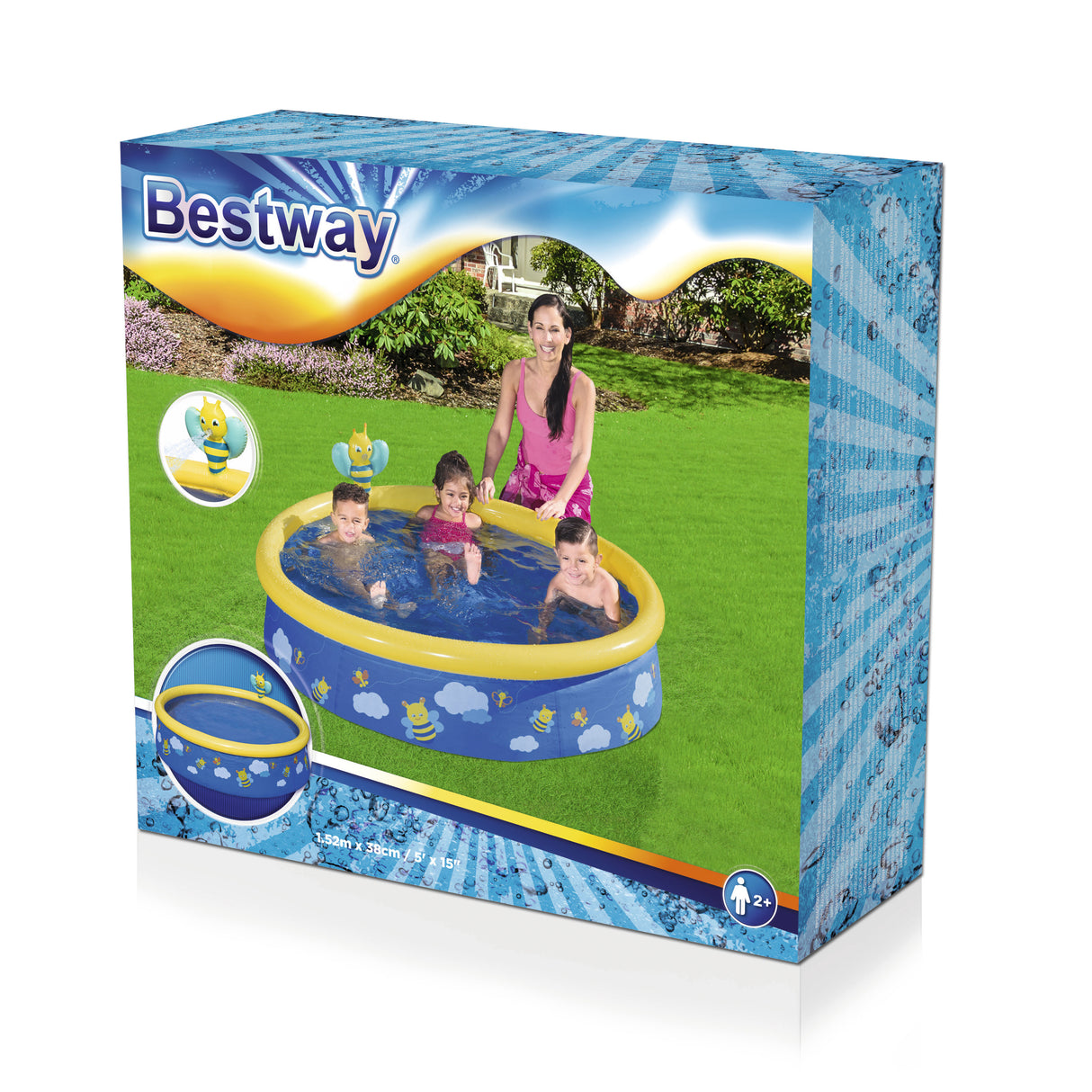 Bestway  Outdoor Swimming Pool Fast Spray