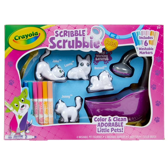 Crayola Scribble Scrubbie Pets Bathtub