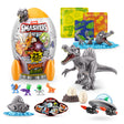 Smashers Dino vs Aliens Rocket Egg - Buildable T-Rex Dino with Slime, Sand, and 20+ Intergalactic Surprises - Assorted