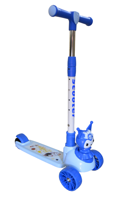 Kuromi Scooter, 4 Height Adjustable Kick Scooter for Boys & Girls Ages 3-13, Foldable & Portable Outdoor Toy (Assorted Color, Sold as single)