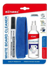 Motarro Whiteboard Cleaner 3 piece set with eraser and cleaning solution