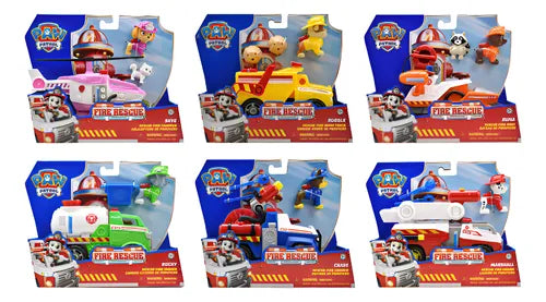 Paw Patrol Fire Rescue Vehicle Assorted