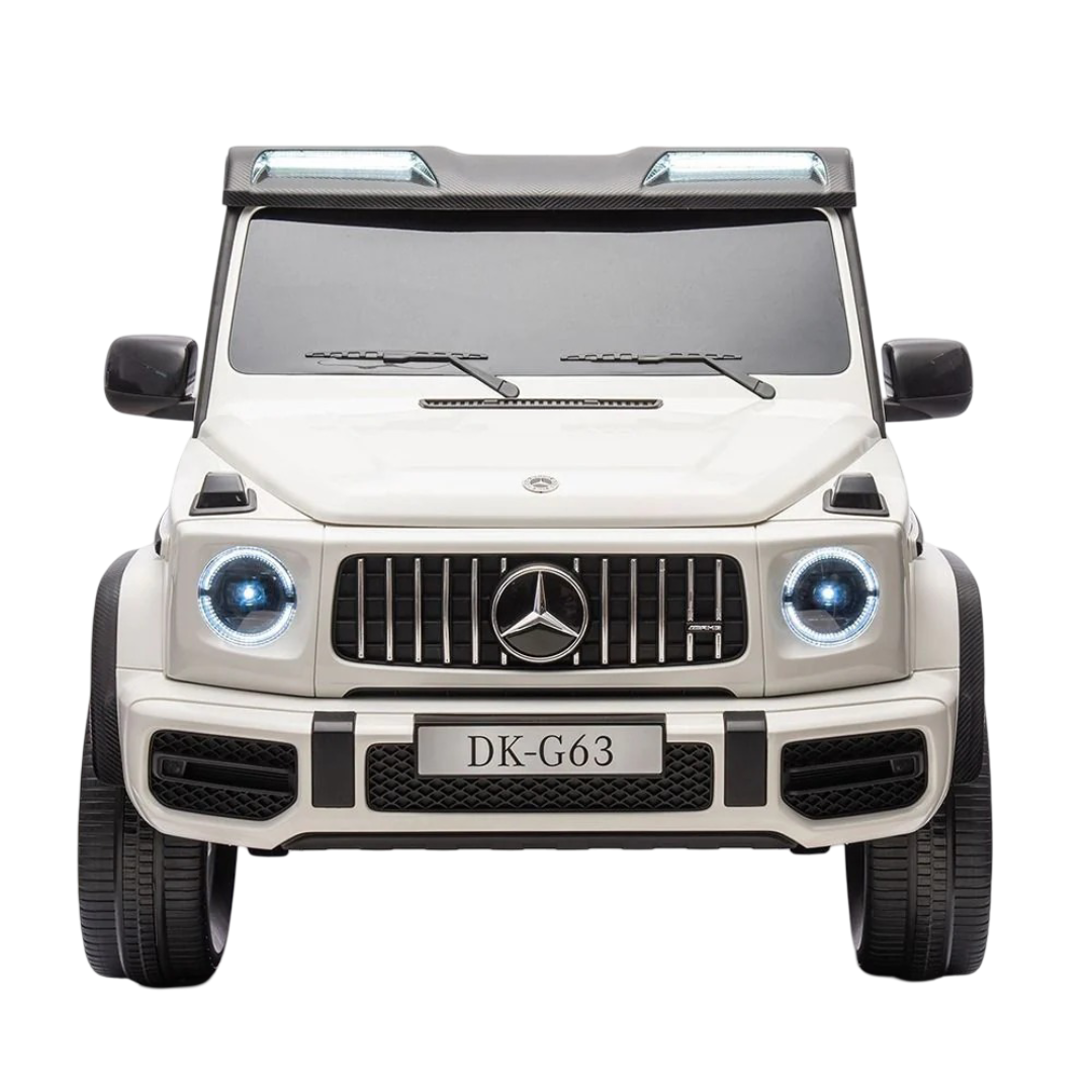 Mercedes-Benz G63 AMG 4X4 Ride-On Car 12V - White
