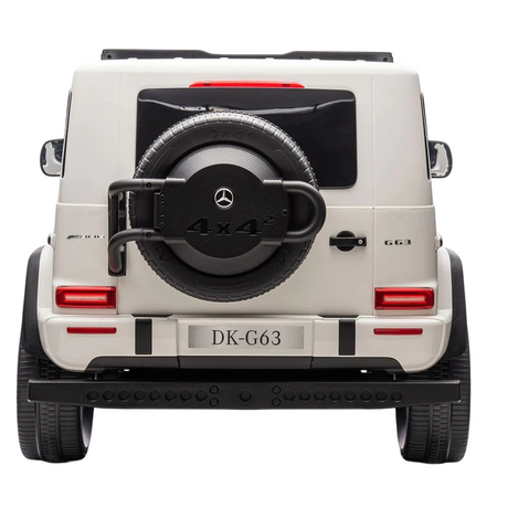 Mercedes-Benz G63 AMG 4X4 Ride-On Car 12V - White