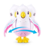 Pets Alive Polly the Magic Bird - Interactive Repeating Parrot with Hatching Baby, Wand, and 10+ Tricks - Multicolor