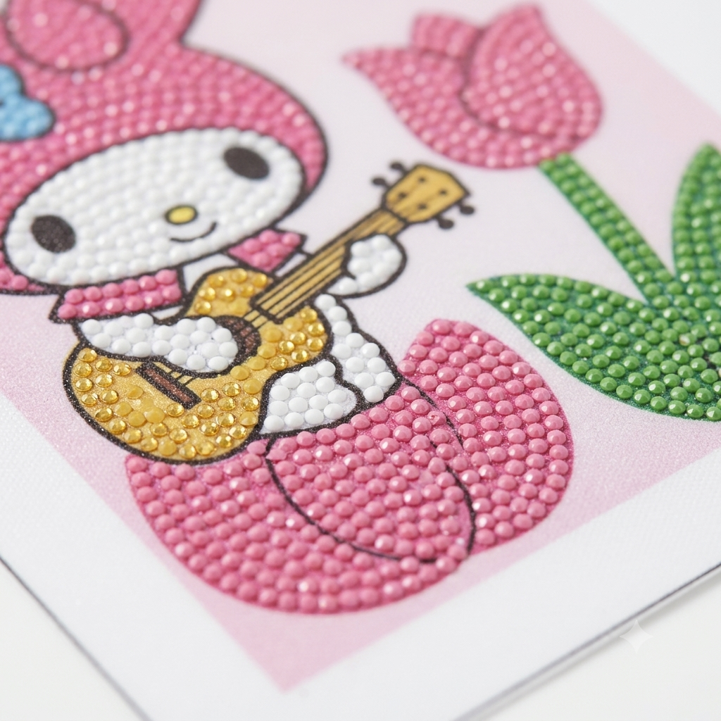 My Melody Diamond Painting Set 30x40cm DIY Sanrio Crystal Art Kit