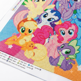 My Little Pony Diamond Painting Set 30x40cm DIY Crystal Art Kit