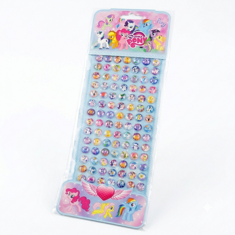 My Little Pony MLP 3D Puffy Stickers Raised Decorative Stickers