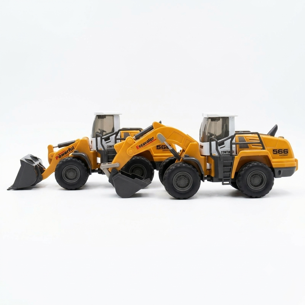 Excavator Construction Vehicle Toy Heavy-Duty Digger for Kids