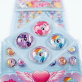 My Little Pony MLP 3D Puffy Stickers Raised Decorative Stickers