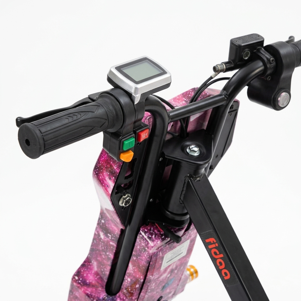 Electric 36V Three-Wheel Aluminum Alloy Scooter for Kids with 150W Brushless Motor and 8 Inch Tires