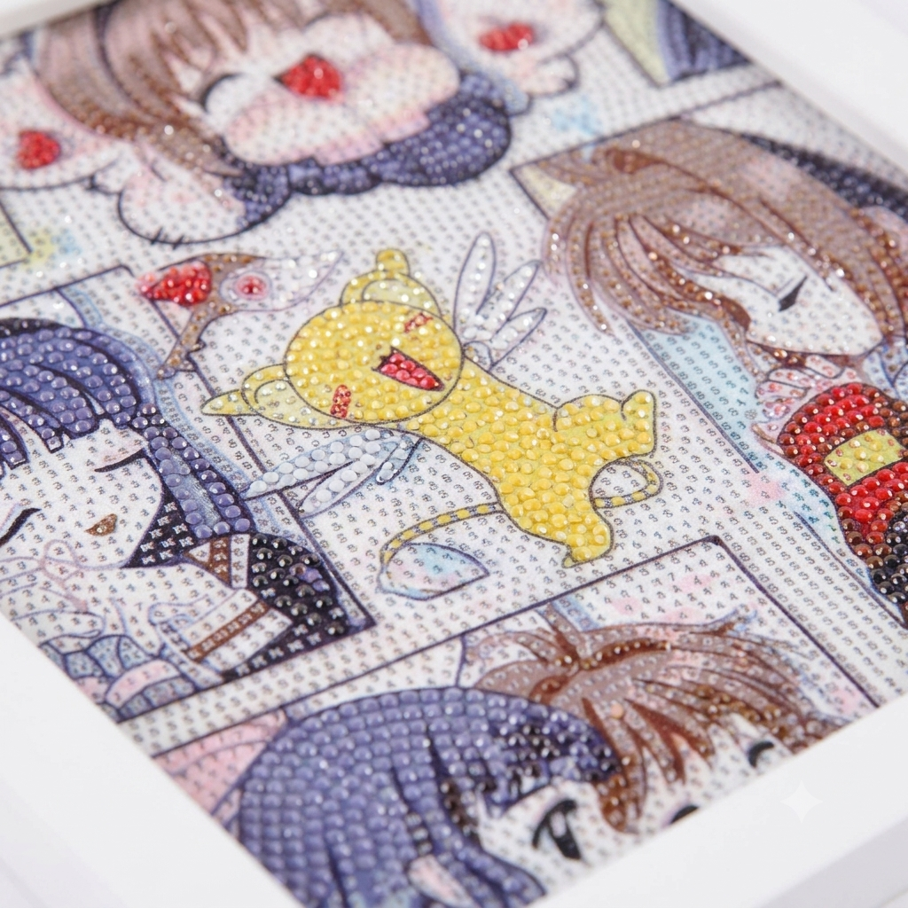 Cardcaptor Sakura Diamond Painting Set 30x40cm DIY Anime Crystal Art Kit