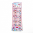 Cinnamoroll 3D Puffy Stickers featuring Sanrio character with raised pastel designs for crafts and planners