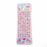 Cinnamoroll 3D Puffy Stickers featuring Sanrio character with raised pastel designs for crafts and planners