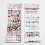 Crystal Stickers Assorted 2 Sheet Sold as Single