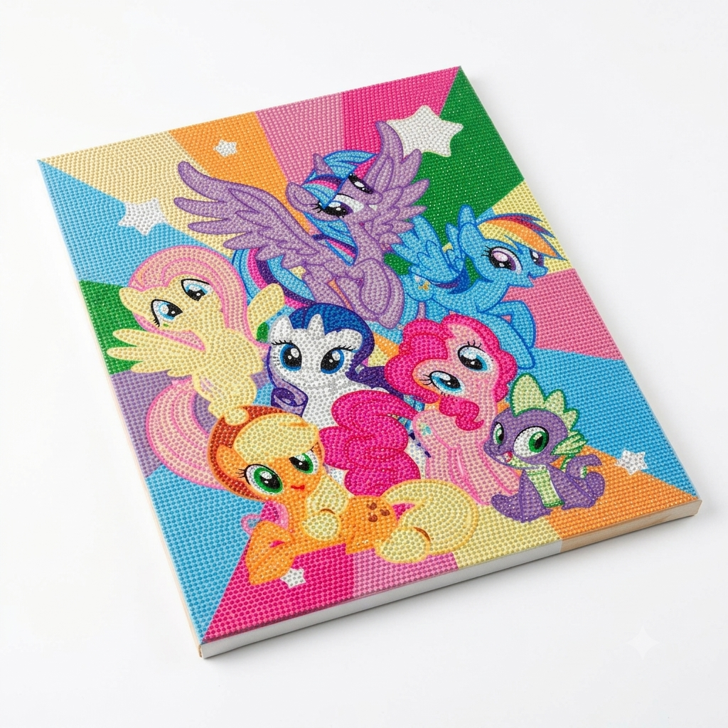 My Little Pony Diamond Painting Set 30x40cm DIY Crystal Art Kit
