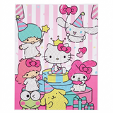 Hello Kitty Diamond Painting Set 23x30cm canvas with colorful gems for DIY crystal art