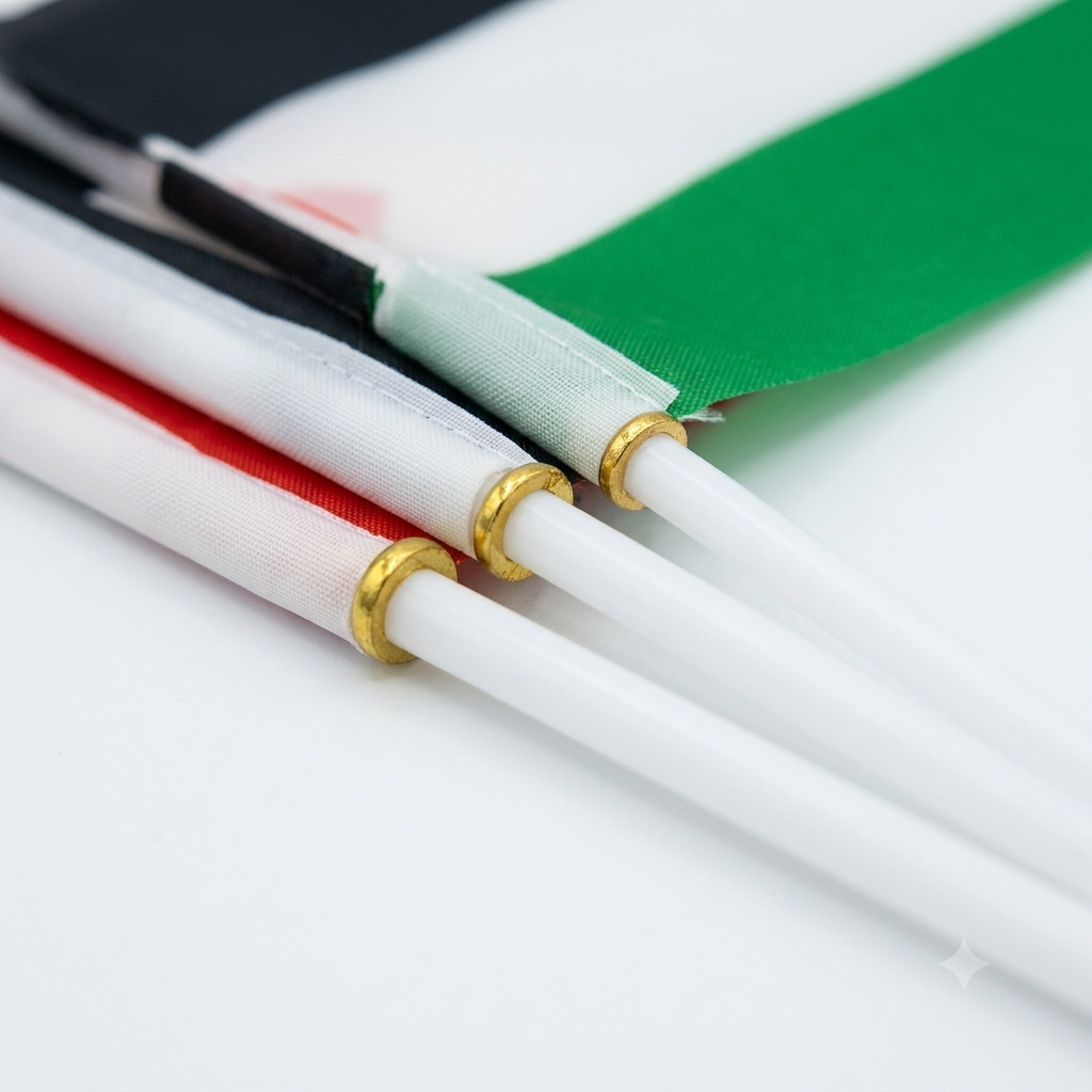 UAE Flag 6 Pcs Set United Arab Emirates National Flags