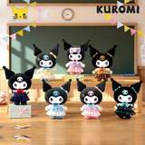 Kuromi School Life Series Plush Pendant Blind Box – Sanrio Collectible (1 Random Plush)