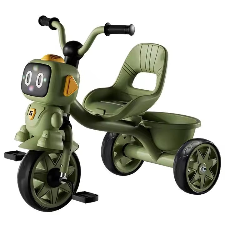 High Quality Children's Tricycle for 2-4 Years Old with Lights and Music Assorted Colors