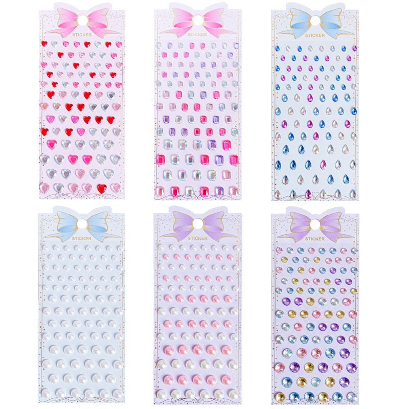 Craft Crystal Sticker Assorted 2 Pack DIY Gem Decorations