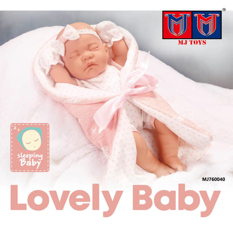 Sleeping Newborn Baby Doll Playset – 3 Assorted Designs - product view 1