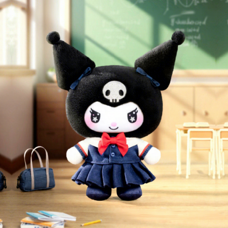 Kuromi School Life Series Plush Pendant Blind Box – Sanrio Collectible (1 Random Plush) - product view 1