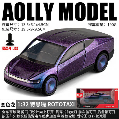 Tesla Cybercab Robotaxi 1:24 Scale Die-Cast Toy Car – 3 Assorted - product view 2