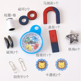 Educational Magnet Set with Compass Science Experiment Kit for Kids
