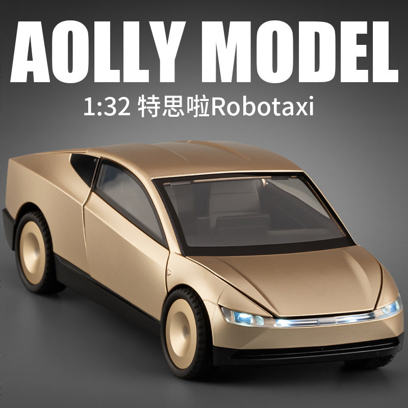 Tesla Cybercab Robotaxi 1:24 Scale Die-Cast Toy Car – 3 Assorted