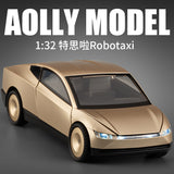 Tesla Cybercab Robotaxi 1:24 Scale Die-Cast Toy Car – 3 Assorted