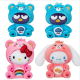 Hello Kitty Loves Cheer Bear 10" Collectible Plush 2-Pack