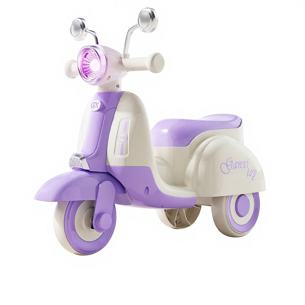 Baby Ride-On Toy with Flashing Lights – 4 Assorted Designs