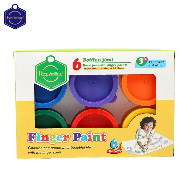 Finger Paint Set – 6 Colors