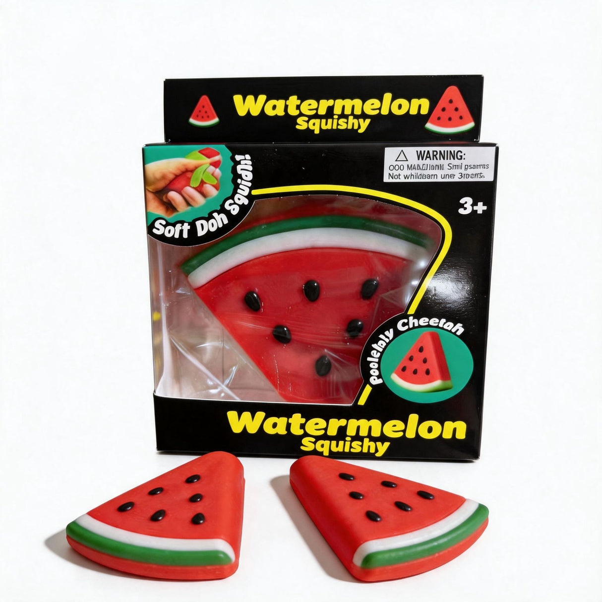 Funny Simulation Watermelon Squishy Toy – Slow Rising Stress Relief Squeeze Toy