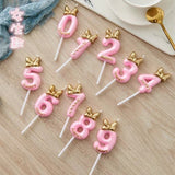 Party Candle Girl Pink