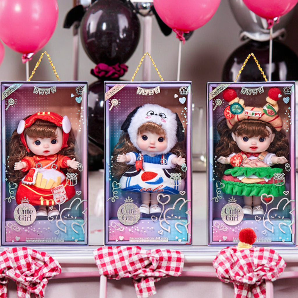 Fashion Cute Girl Baby Doll – 6 Assorted Designs for Kids