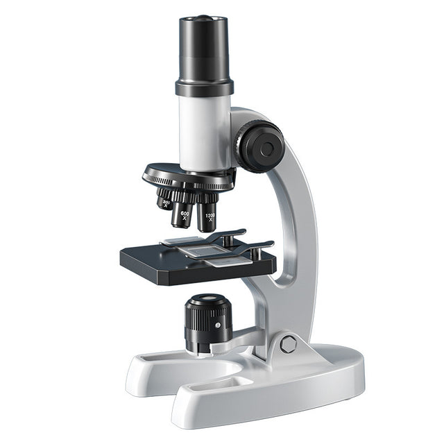 Scientific Microscope with 300X–1200X Magnification Educational Science Toy for Kids