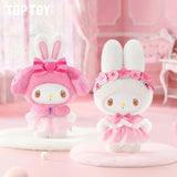 Sanrio Characters Play with Kittens Series Plush Pendant Blind Box – Collectible Plush (1 Random Plush)