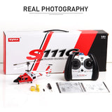 Syma S111G 3.5-Channel RC Helicopter with Gyro – Remote Control Flying Toy