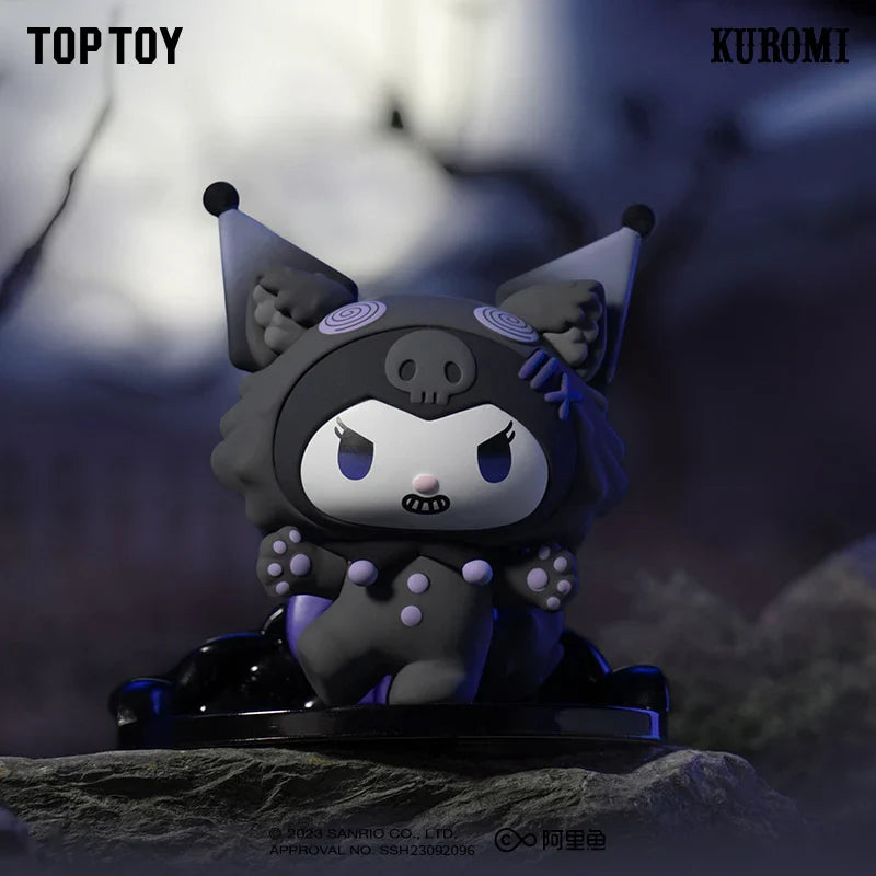 Kuromi Social Werewolf Game Series Figures Blind Box – Sanrio Collectible (1 Random Figure)